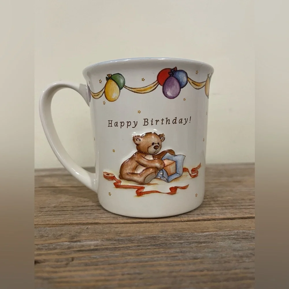 Gund Friends Forever Birthday Mug 3D Teddy Bears - Multicolor